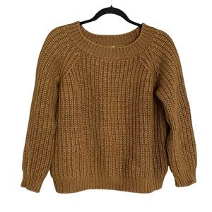 Nui Organics Crew Neck Merino Wool Sweater Kelp XS